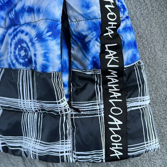 NWT Desigual 2-in-1 Jacket Vest "Copenhagen" Patch Prints Eco Padded Packable XS - Picture 6 of 16